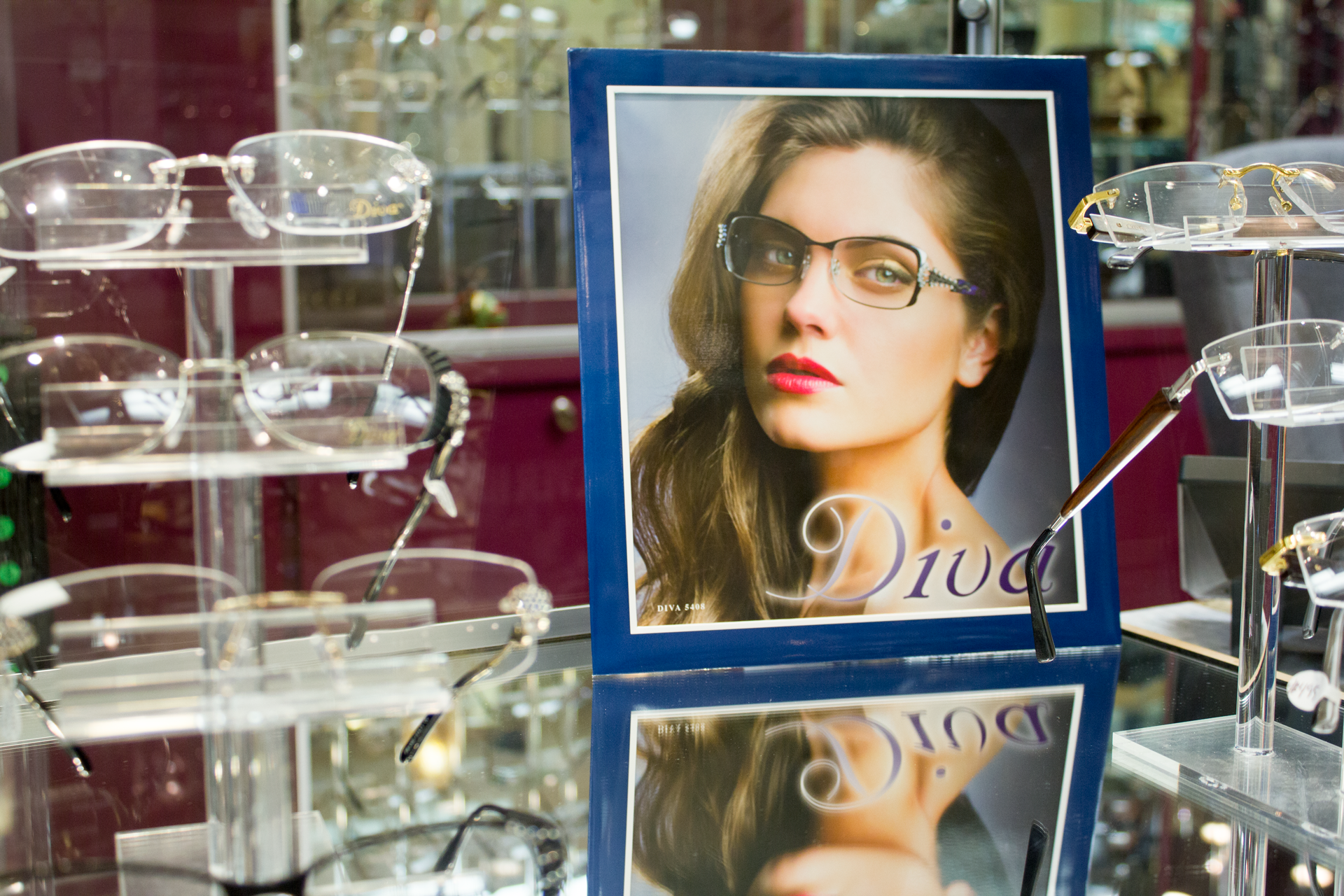 Pictire of display counter